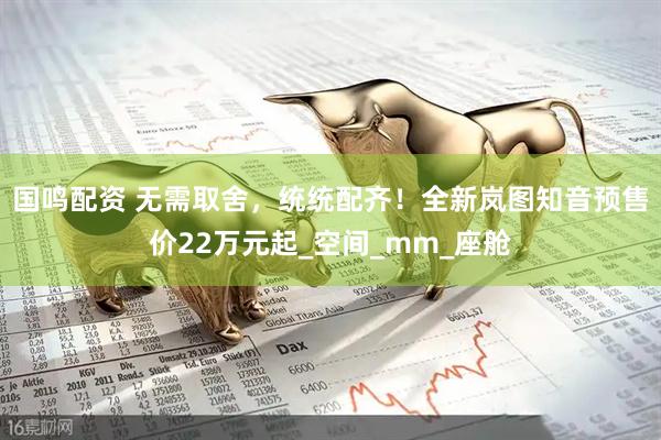 国鸣配资 无需取舍，统统配齐！全新岚图知音预售价22万元起_空间_mm_座舱